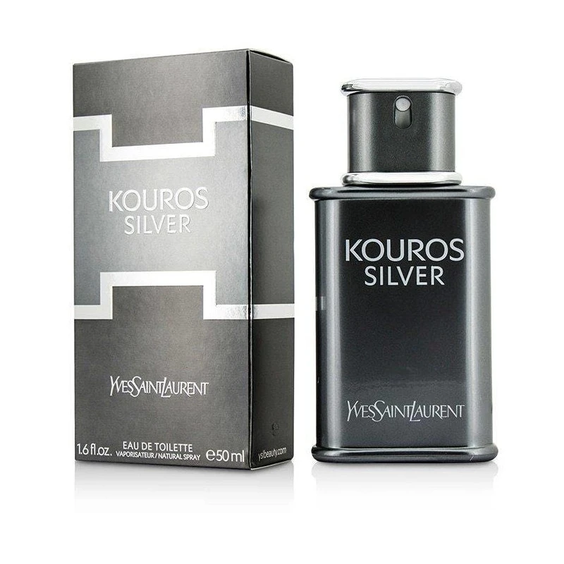 Yves Saint Laurent Kouros Silver EDT 50ml, Тоалетна вода за Мъже